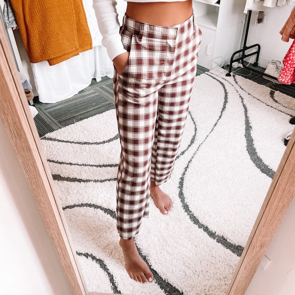 Urban Outfitters Plaid Fall Pants!!